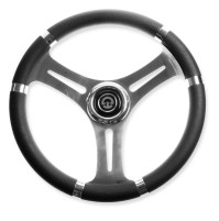 VS01 Steering Wheel -  Diameter 350mm - Black Color - 62.00722.00 - Riviera 
